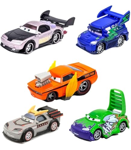 Disney Pixar Cars Toon ミニカーセット Amazon.com: Disney / Pixar CARS TOON 155 Die Cast Car Van San